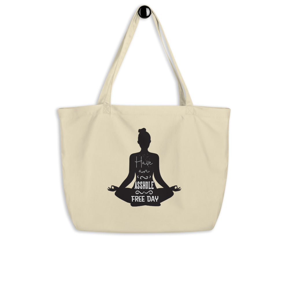 Om My Goddess-Large organic tote bag